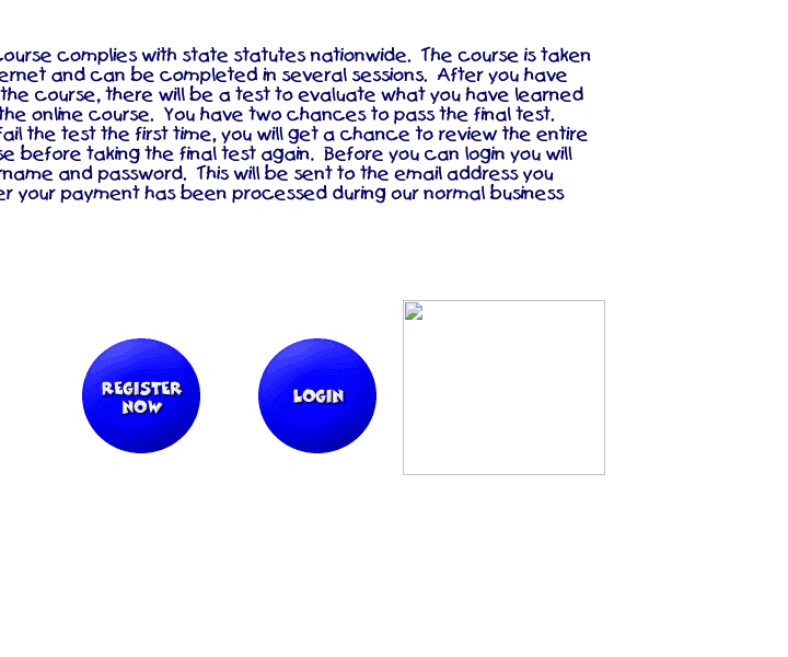 The Putting Kids First Online Course page in February 2002, with Register Now and Login buttons, as preserved by the Internet Archive